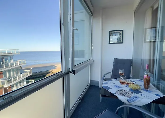 호텔 Haus Seehutte Fewo 405 쿡스하펜